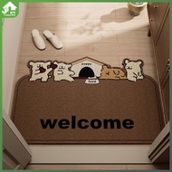 Carpet Floor Mat Pad Foor Anti-Slip Entrance Door Mat Entrance Wire Ring Door Mat Earth Removing Car