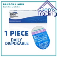 (1 PIECE) Bausch & Lomb Soflens Daily Disposable Loose Piece Contact Lens Lenses