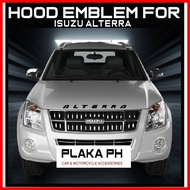 ◳ ❁ Hood emblem for Isuzu Alterra