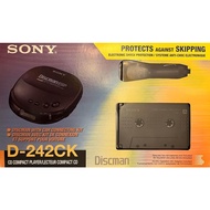 SONY Discman D-242CK Portable CD Player with Car Kit