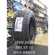 NEW TYRES 195 55 15 TAHUN 2021 TOYO GOOD YEAR CONTINENTAL