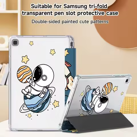 For Samsung Galaxy Tab S9 protective case, double-sided painting, Tab A8, Tab A7, Tab S7+/S8+/S9+/S9