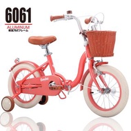 現貨粉紅色＊全新日本Panther Smile可摺疊小童單車（送輔助轆及車籃）