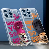 (FC03) Case clear Transparent GlossyBENING for Oppo A15 A16 EK A17 K A18 A3S A39 A31 A38 A3 PRO A3X 