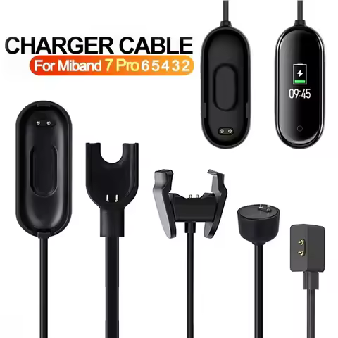 USB Charging For Xiaomi Mi Band 7 Pro Charger Cable For Xiaomi Mi Band 7 6 5 4 3 2 Chargers For Xiao