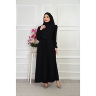 New Design Jubah Fariha With Tali CEY Dress Fareha Jubah Baju Muslimah Fashion Dress Jubah Muslimah 