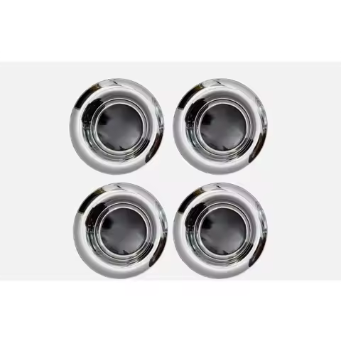 For Rolls-Royce Center Hubcaps Chrome for Rolls-Royce Wraith/Cullinan/Phantom/Ghost