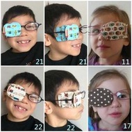 Altinway 弱視眼罩 平面式 (兩個入) L303兒童專用 幫助調整弱視 斜視 弱斜視【戴在眼鏡片上】附收納袋一個