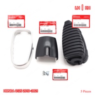 Black Footrest Rubber Set For Honda SUPER CUB C125 125cc Year 2018-2023