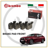 BREMBO BMW X4 G02 F98 xDrive 20d xDrive 20i xDrive 30i xDrive M40i 2018-2025 Front Rear Brake Pad