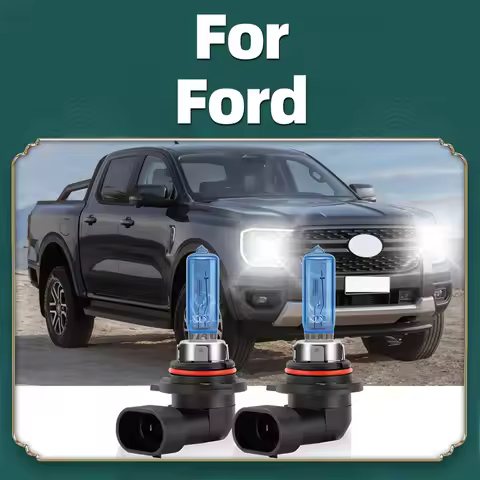 2PCS 6000K Halogen Fog Lamp Bulb 42W For Ford F-150 F250 F350 F450 F650 F750 Mustang Ranger Kuga Exp