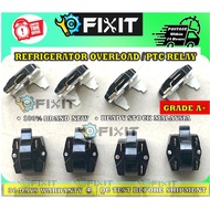 (GRADE A) REFRIGERATOR OVERLOAD / PTC RELAY Refrigerator OVERLOAD PETI SEJUK PETI AIS RELAY PETI SEJ