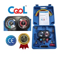 R1234YF, Manifold Meter Set Gauge (Complete Set) For R1234YF, High Performance & Heavy Duty,A/c Air 