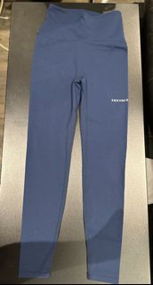 韓國XEXYMIX深藍色瑜伽褲 S Size