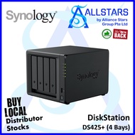 Synology DS425+ 4Bay NAS Barebone (Warranty 3years with Synology Live Support)