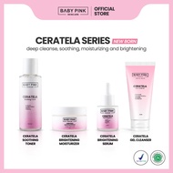 Baby Pink Skincare Ceratela Series BPOM Resmi - Paket Perawatan Siang Malam BabyPink Ceramide & Cent