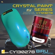 KAWAN PAINT - CY130278 CRYSTAL SERIES BIRU KUNING HIJAU VIOLET  V1 V2 V3 V4 SUPERSTAR PAINT SERIES