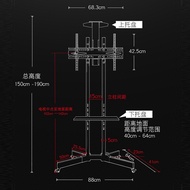 🚀三星电视机挂架移动电视支架落地式40/43/50/55/65Inch Universal Tv rack