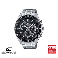 CASIO นาฬิกาข้อมือผู้ชาย EDIFICE รุ่น EFR-552D-1AVUDF วัสดุสเตนเลสสตีล สีดำ