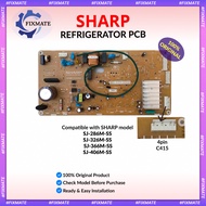 Original Sharp SJ-366M-SS C415 (4PIN) Refrigerator PCB board FPWB-C415CBKZ sj286mss sj326mss sj406m