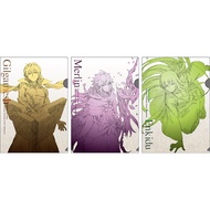 Fgo Gilgamesh / Merlin / Enkidu A4 file ( LAWSON X Fate Grand Order Babylonia Absolute Demonic Front