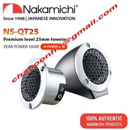 Nakamichi NS-QT25 - Premium Level 25mm Tweeter Speaker Tweeter Kereta | Speaker Kereta | Car Speaker