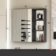 Intelligent Bathroom Mirror Cabinet Lighting Beauty Mirror Large Capacity with Storage Shelf Mirror