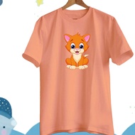 OVERSIZED JUMBO SHORT-SLEEVED GIRLS' T-SHIRT AGES 7-13 YEARS D511