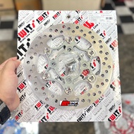 จานเบรคSwitแท้ หมุดเลส ขนาด 220 มิล เเถมฟรี น็อตยึดจานเลส 4 ตัว ใส่เวฟ 110i 125i ปลาวาฬ LED ใส่เวฟ 1