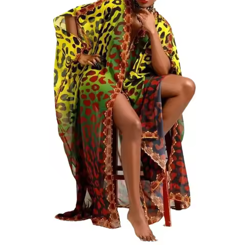 Print African Dresses For Women African Clothes Africa Dress Dashiki Ladies Clothing Ankara Plus Siz