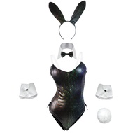 paloli Women Mai Sakurajima Cosplay Costume, One Piece Sexy Bunny Girl Bodysuit Set