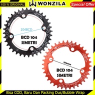 Snail Single Chainring Bcd 104 Symmetrical Crank Alivio Prowheel If