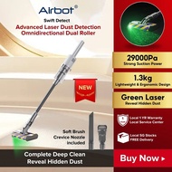 Airbot Swift 29000Pa Detect Cordless Handheld Stick Cordless Vacuum Glide Vacuum Cleaner Dual Roller