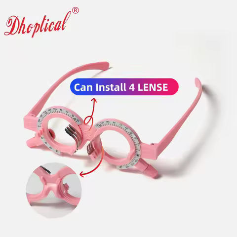 Trial Frame Lens Frame Professional Colorful Trial Frame Can Take 4 Lense for Opticians Hospitals Sc