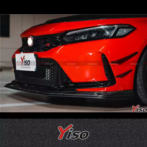 Suitable for TypeR FL5 Varis carbon fiber lower The lower front lip front shovel jaw front spoiler V
