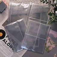 อัลบั้มการ์ดแบบหลวม A5 6-Ring 4-Slot/2-Slot/1-Slot, หน้าปกการ์ดรูปภาพ 4-Pocket สองด้าน, รีฟิลแบบหลวม