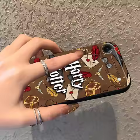 P-Potters H-Harries Art Funda Phone Cover Case for Apple iPhone 17 Pro Max 14 11 13 16 12 XR XS MAX 