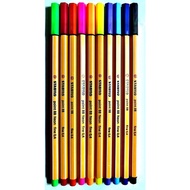 STABILO POINT88 PEN - 10 COLOURS