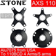 Stone Chainring Spider AXS 8 Bolts 110BCD Road Bike FORCE RED RIVAL QUARQ for Shimano 105 4700 5800 