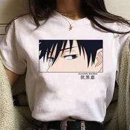 Jujutsu Kaisen t shirt women graphic streetwear designer tshirt female designer comic streetwear clo