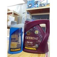 Engine oil Mannol 5w40 extreme free coolant mannol G11