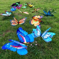 3D Three-Dimensional Simulation Rod Butterfly Waterproof Park Garden Flower Shop Garden Wedding Outd