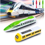 [COD] Train Simulation Model, High-speed Colorful Pull Back Train, Kids Gift Vehicle Educational Min