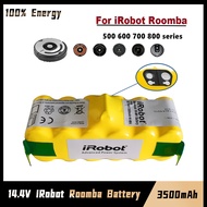 14.4V iRobot Battery 3500mAh Battery For iRobot Roomba 500 600 700 800 900 series 14.4 V 620 650 770 780 580 Battery