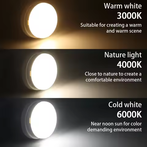 2pcs Hight lumen LED Spotlight GX53 5W 7W 9W 15W AC85-265V 100lm/W Daylight Warm white Cold light fo