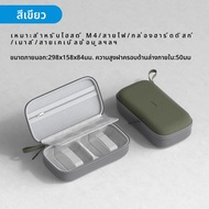 Hagibis อิเล็กทรอนิกส์กระเป๋าเดินทางสําหรับ Mac mini M4/M4 Pro 2024 พกพาแบบพกพาสําหรับสายชาร์จเมาส์