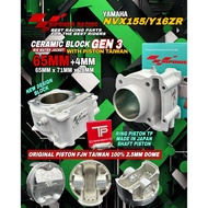 HIPOWER Y16 / NVX / R15 / NMAX / AEROX - 58MM 63MM 65MM 70MM BLOCK RACING GEN2 GEN3 NEW VERSION