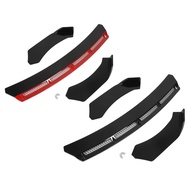 Nearbeauty Front Splitter Universal Colorfast Bumper Lip Body Kit Rugged  Abrasion Resistant for Car Modification