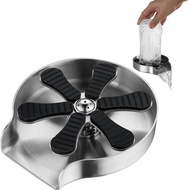 304 Stainless Steel Cup Washer 9-hole High-pressure Nozzle Push-type Cup Washer Artifact Milk Tea Sh