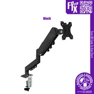 FunTech Single Monitor Arm Desktop Mount Bracket 17β-32β Monitor Stand 360Β° Multi-Direction Adjustab